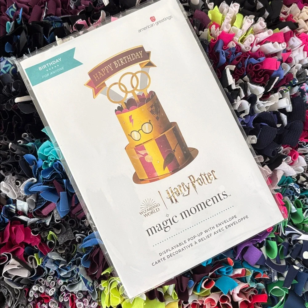 🆕American Greetings-Magic Moments Harry Potter Pop Up With Envelope